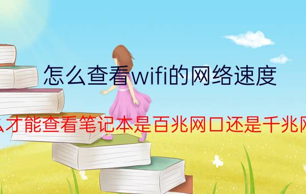 怎么查看wifi的网络速度 怎么才能查看笔记本是百兆网口还是千兆网口？